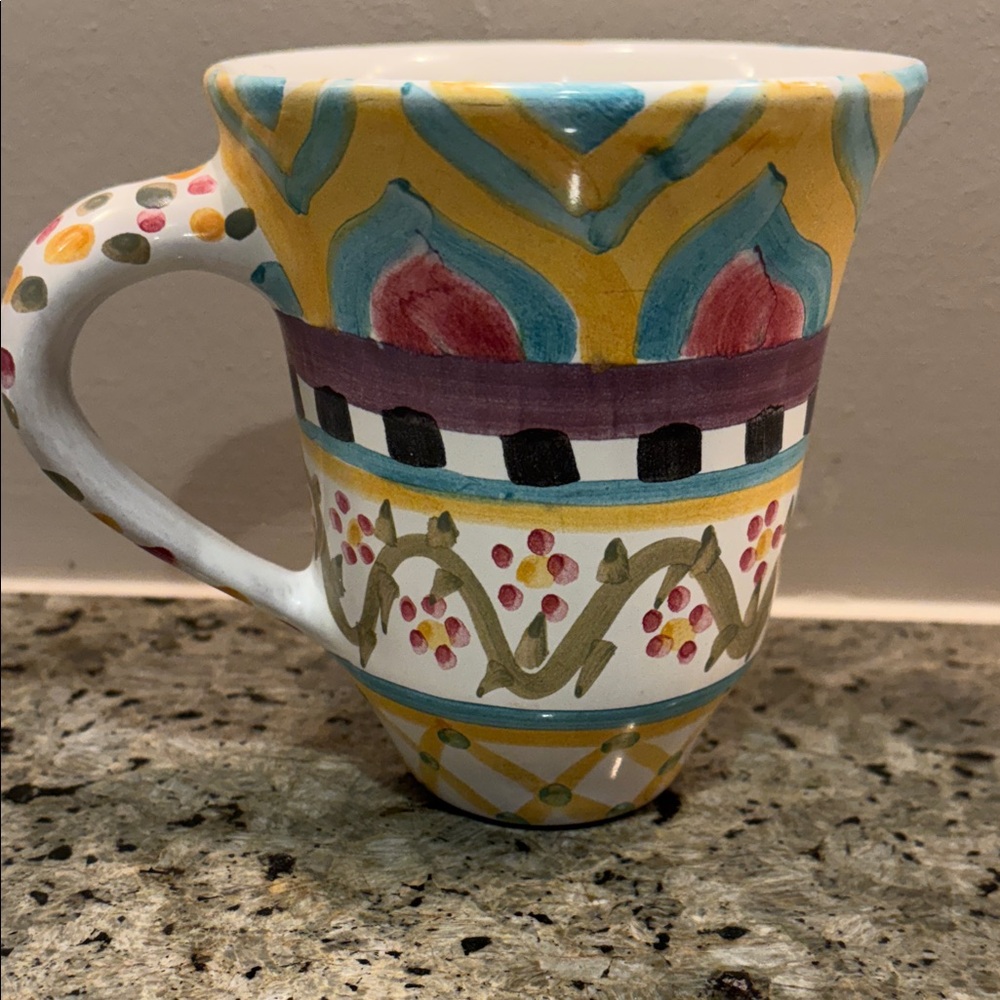 MACKENZIE CHILDS TAYLOR HITCHCOCK FIELDS MUG - Picture 3 of 5